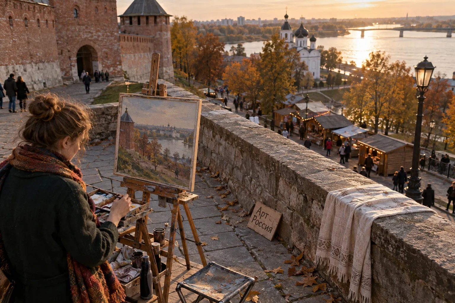 Что посмотреть на ярмарке «Арт Россия» в Гостином Дворе: от Церетели до сурового стиля