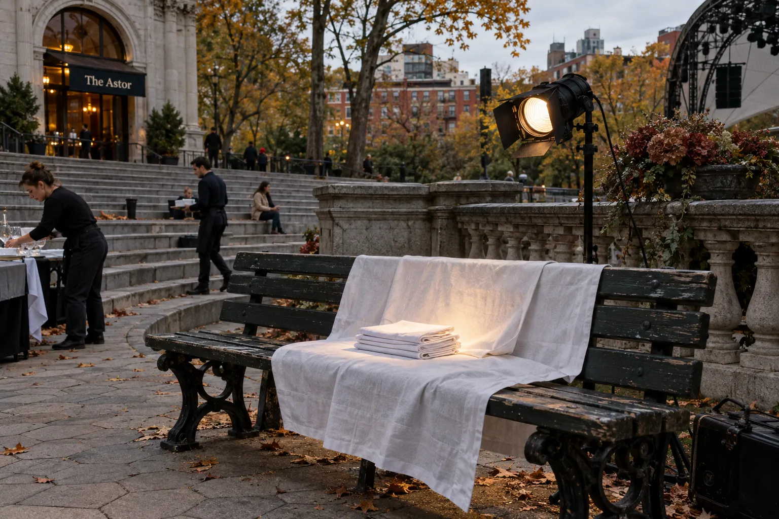 Ресторан The Astor в Public Theater: ностальгия по нью-йоркским тавернам
