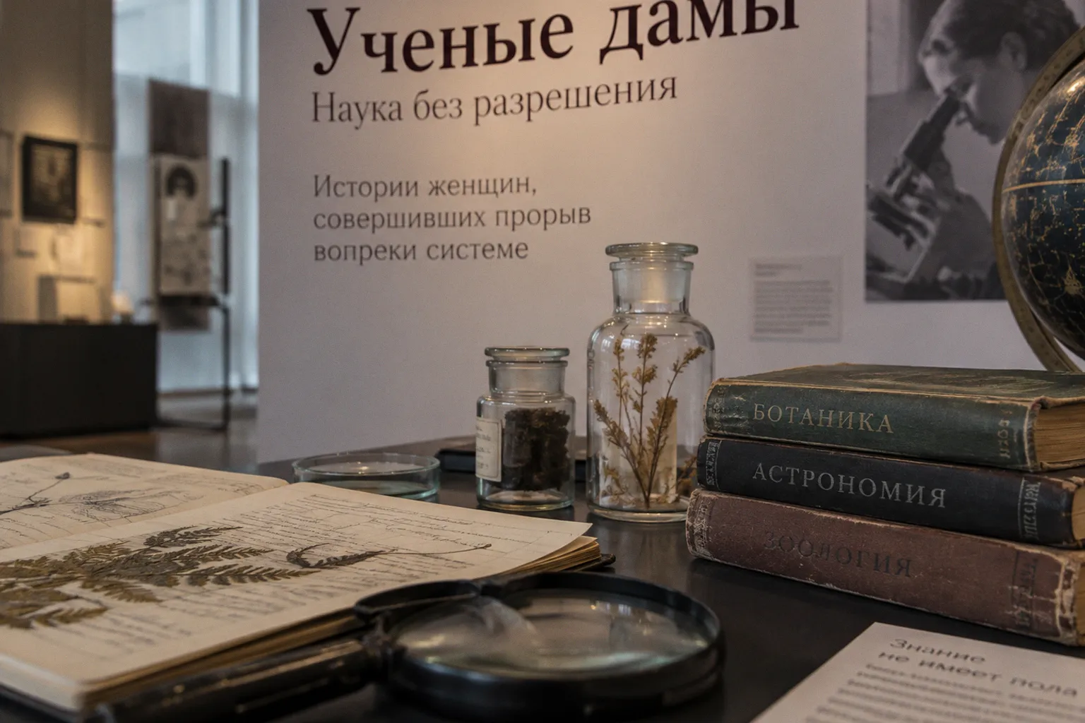 Выставка «Ученые дамы»: истории женщин, совершивших прорыв вопреки системе