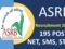 ASRB Recruitment 2023 Notification for for NET-2023, SMS (T-6) and STO (T-6) -195 Posts | एएसआरबी भर्ती 2023 (अंतिम तिथि 10-04-2023)